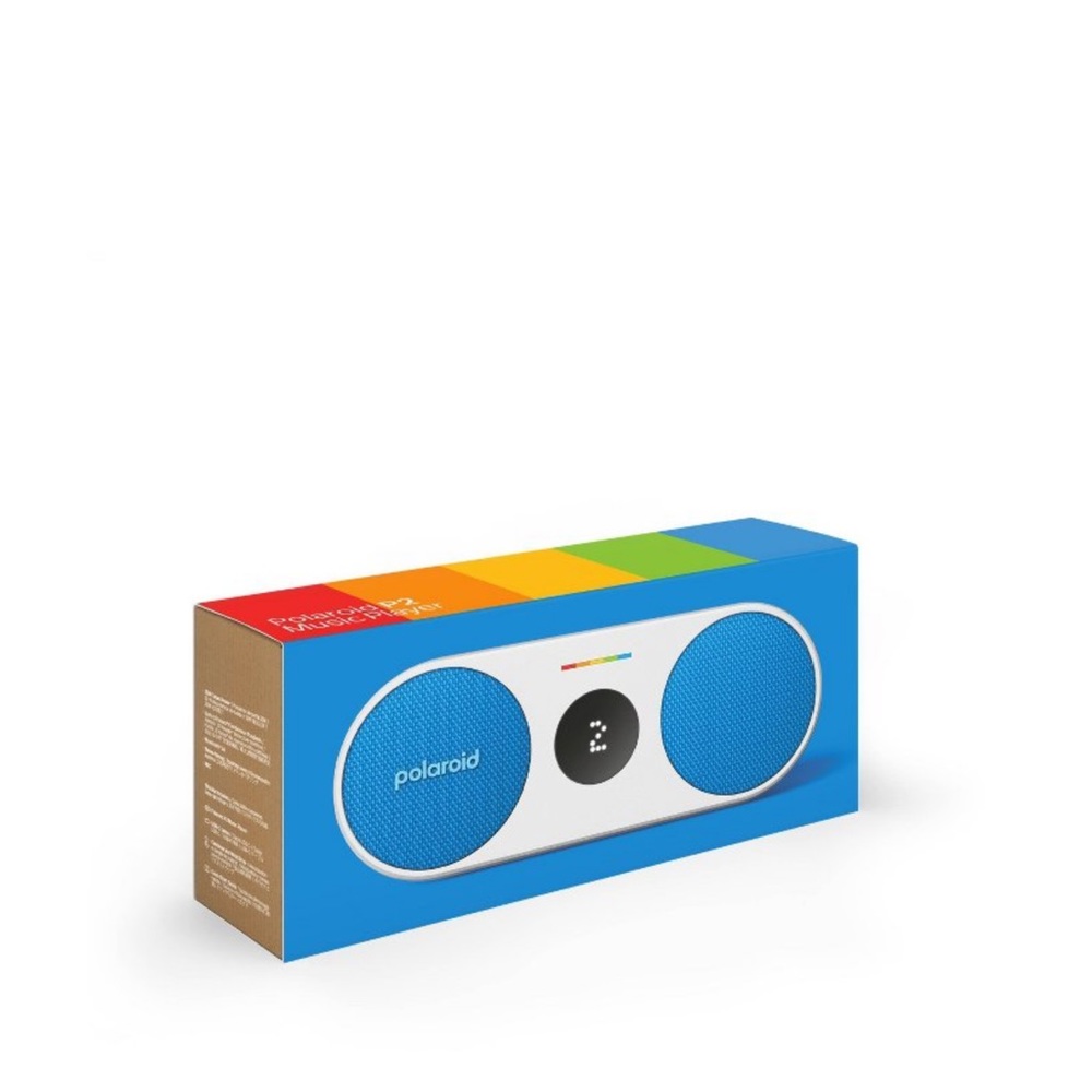 BNIB Polaroid Music Player 2 Blue & White